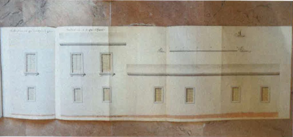 Archivo Municipal de Valencia. Expediente del plan de la plaza de la Almoina. 1816. Foto Francisco Taberner