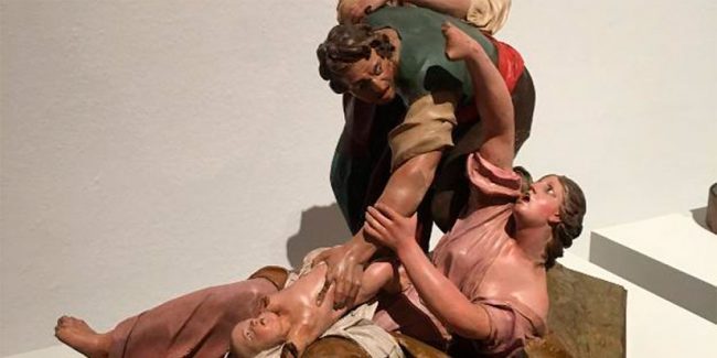 El escultor José Ginés regresa a Valencia con 'La matanza de los inocentes'