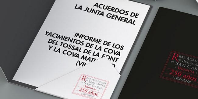Informe de los yacimientos de la Cova del Tossal de la Font y la Cova Matutano (Vilafamés)