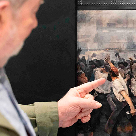 Joaquín Bérchez se sumerge en el Prado de Moneo pintando con la luz de su cámara