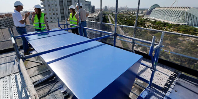 Valencia a vista de Parotet