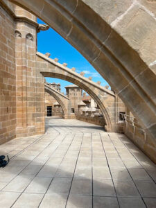 Catedral de Tortosa, terrazas de la girola.